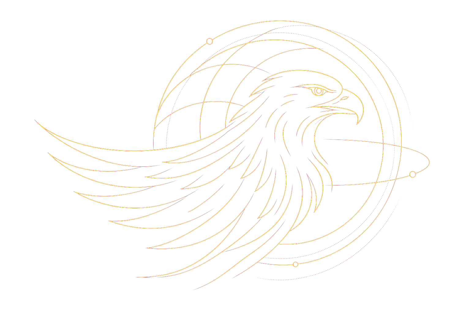 Adler mit Weltkugel – Elima Digital Studio